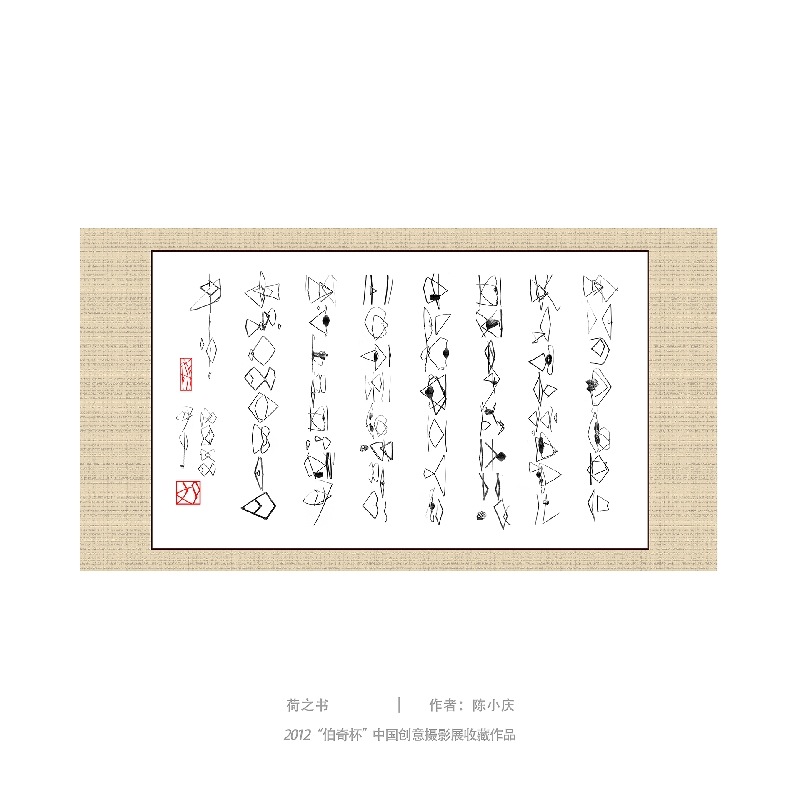 002-荷之书-2012“伯奇杯”中国创意摄影展收藏作品-作者：陈小庆
