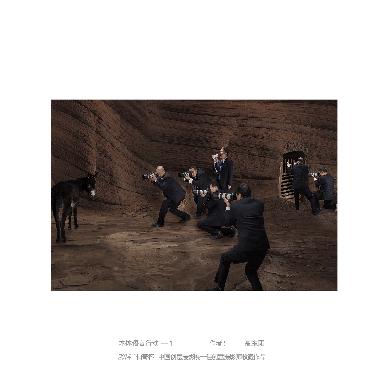 060-本体语言行动1-2014“伯奇杯”中国创意摄影展十佳创意摄影师收藏作品-作者：高东阳