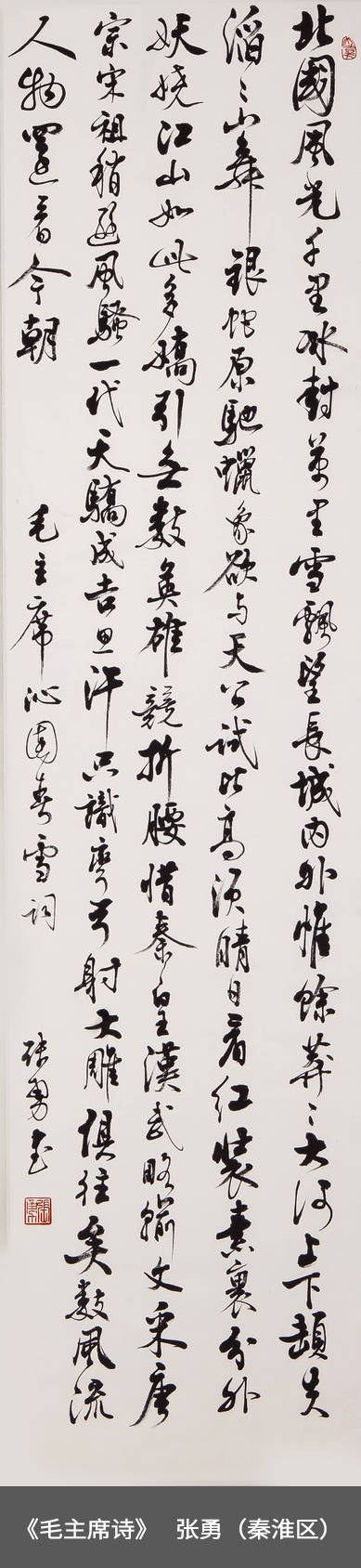 61.秦淮区-张勇-书法《毛主席诗》.jpg